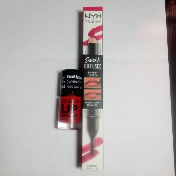 2pc Set GOSH Funky lips 💋 & NYX My Goodies lipstick - Picture 9 of 9